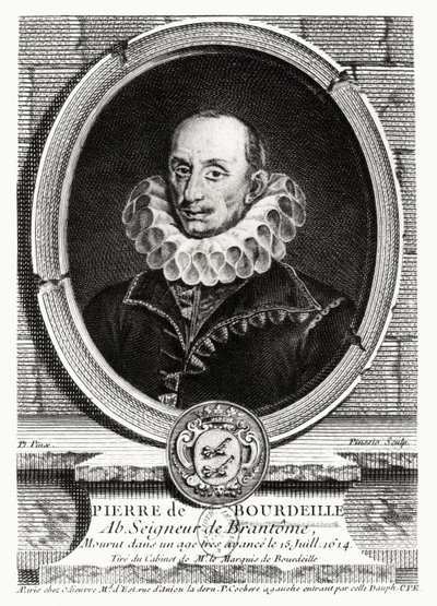 Medallion Portrait of Pierre de Bourdeille (1540-1614) Abbot of Brantome by French School